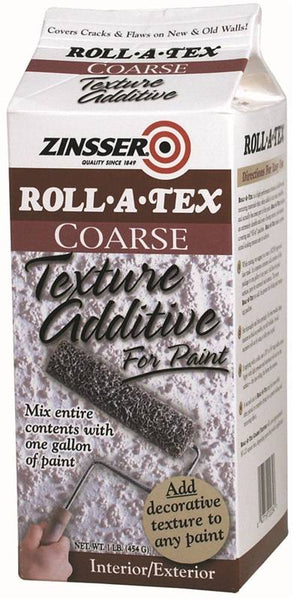 ZINSSER 22234 Texture Additive, Solid, 1 lb