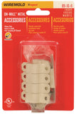 Wiremold B-9-10-11 Raceway Accessory Pack, Metal, Ivory