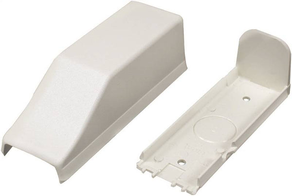 Wiremold NM17 Raceway Conduit Connector, Plastic, Ivory