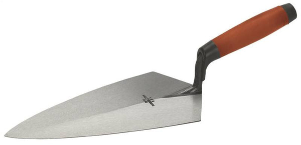 Marshalltown 19 11FG Brick Trowel, 11 in L Blade, 5-1/2 in W Blade, Steel Blade, DuraSoft Handle