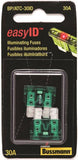 Bussmann BP/ATC-30ID Automotive Fuse, Blade Fuse, 32 VDC, 30 A, 1 kA Interrupt