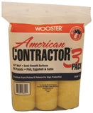 WOOSTER R568-9 Paint Roller Cover, 3/8 in Thick Nap, 9 in L, Fabric Cover