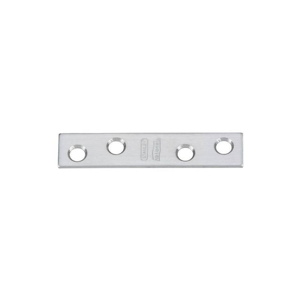 National Hardware N348-367 Mending Brace, 3 in L, 5/8 in W, Stainless Steel, Screw Mounting