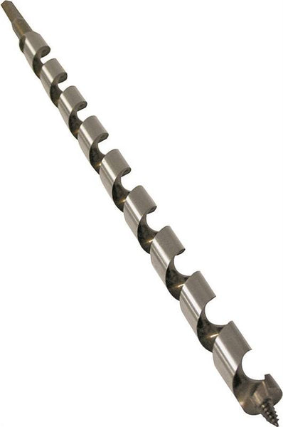 Greenlee 66PT-7/8 Auger Drill Bit, 7/8 in Dia, 18 in OAL, Twist Flute, 7/16 in Dia Shank, Hex Shank