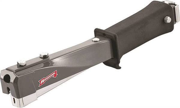 Arrow HT55 Slim Hammer Tacker, T50 Staple, 3/8 in W Crown, 1/4 to 3/8 in L Leg, Steel Staple