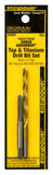 EAZYPOWER 83264 Tap and Drill Set, Titanium