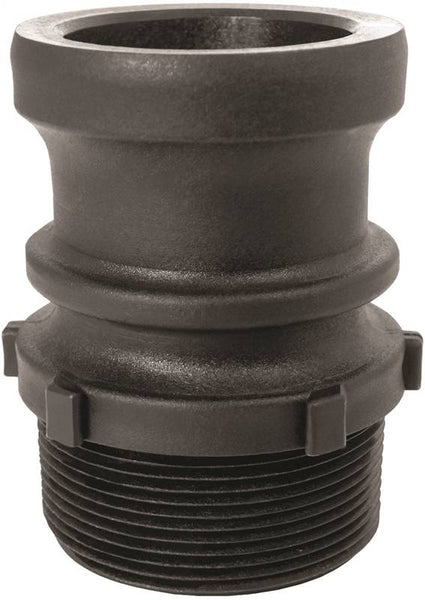 GREEN LEAF 200F/GLP200F Cam Lever Coupling, 2 in, Male x MNPT, Polypropylene