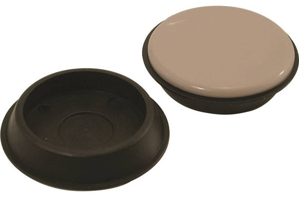 Shepherd Hardware 9221 Furniture Cup, Polyethylene, Black