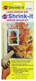 Warp's Shrink-it Series SK-54 Window Sealer Kit, 54 in W, Clear