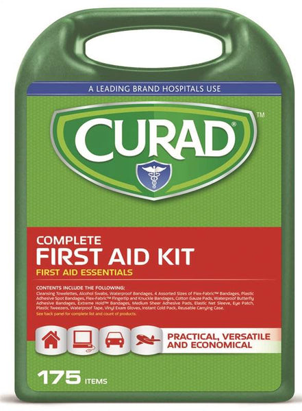 CURAD CURFAK300RB Latex-Free Complete First Aid Kit