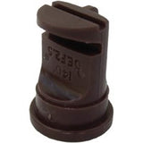 VALLEY INDUSTRIES DF2.5-CSK Deflector Spray Tip, 140 deg, Brown