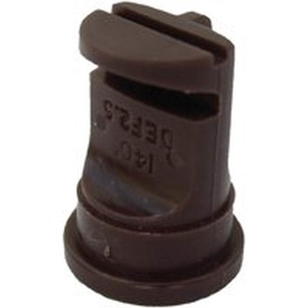 VALLEY INDUSTRIES DF2.5-CSK Deflector Spray Tip, 140 deg, Brown