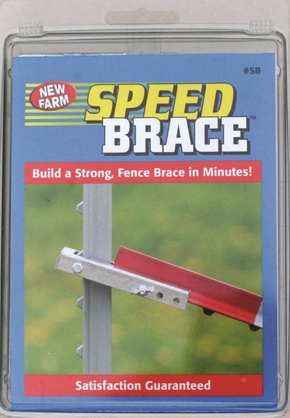 NEW FARM SB T-Post Connector, Steel, For: Electric Fence