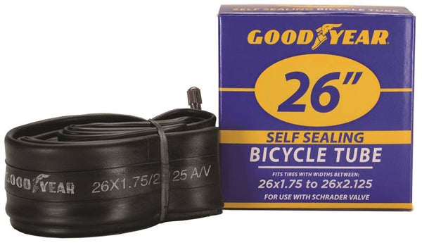 KENT 91087 Bicycle Tube, Self-Sealing, For: 26 x 1-3/4 in to 2-1/8 in W Bicycle Tires