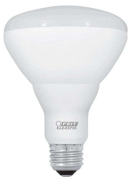 Feit Electric BR30DM/950CA LED Bulb, Flood/Spotlight, BR30 Lamp, 65 W Equivalent, E26 Lamp Base, Dimmable, White