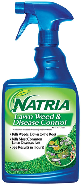 BioAdvanced Natria 706400D/706400A Ready-To-Spray Weed Killer, Liquid, Spray Application, 24 oz Bottle