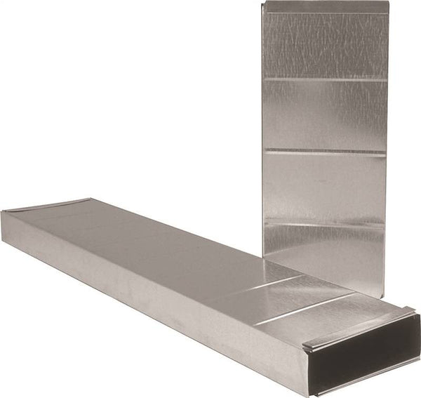 Imperial GV0213 Stack Duct, 24 in L, 10 in W, 3-1/4 in H, 30 Gauge, Galvanized Steel