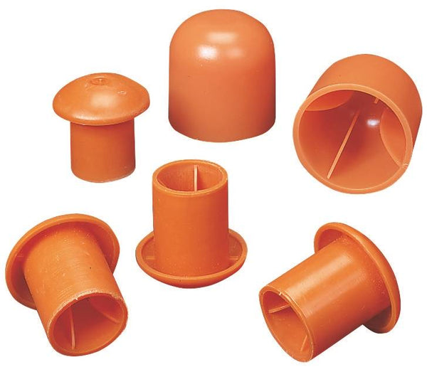 MUTUAL INDUSTRIES 14640-3 Rebar Cap, #3 to 9 Rebar, Orange