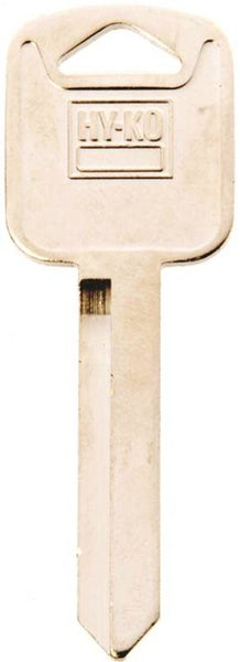 HY-KO 11010H67 Key Blank, Solid Brass, Nickel, For: Ford, Lincoln, Mercury Vehicles