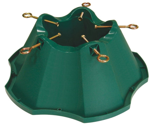 National Holidays 519-ST Tree Stand, Plastic, Green