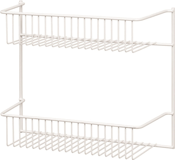 ClosetMaid 8002 Wall Rack, Steel, White