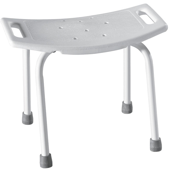 Moen DN7035 Shower Seat, 250 lb, Plastic Seat, Glacier White Seat, Aluminum Frame, 20 in W, 12 in D