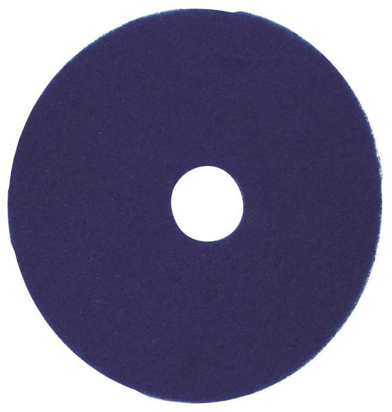 NORTH AMERICAN PAPER 420314 Cleaning Pad, 17 in Arbor, Blue