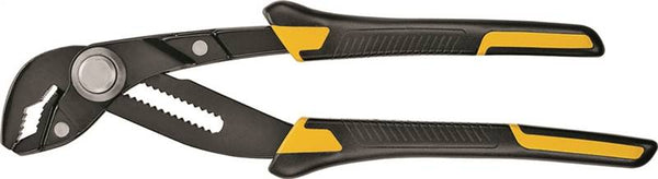 DeWALT Push-Lock DWHT70269 Plier, 8 in OAL, 3 in Jaw Opening, Black/Yellow Handle, Cushion-Grip Handle