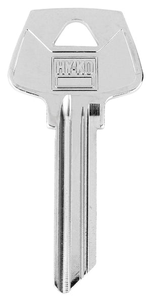 HY-KO 11010S48 Key Blank, Brass, Nickel-Plated, For: Sargent S48 Locks