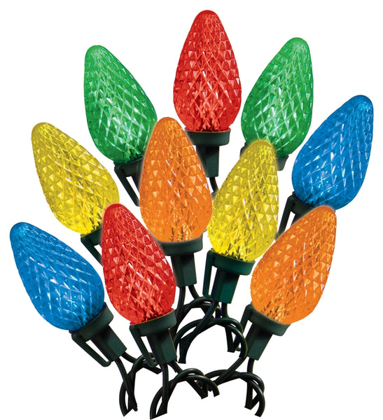Hometown Holidays 2370/U14E325B Spool Light, 4.8 W, 70-Lamp, Multi-Color Lamp, 25,000 hr Average Life