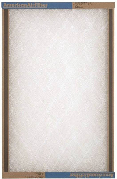 AAF 118241 Panel Filter, 24 in L, 18 in W, Chipboard Frame