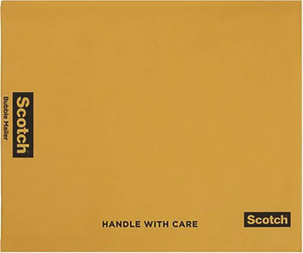 Scotch 7914 Bubble Mailer, #2, Kraft, Self-Seal Closure