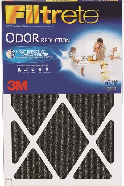 Filtrete HOME21-4 Air Filter, 24 in L, 18 in W, Carbon Filter Media