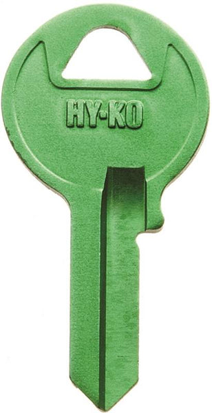 HY-KO 14010M1 Key Blank, Brass, Nickel, For: Master Vehicle Locks