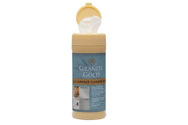 GRANITE GOLD GG0005 Cleaning Wipes, Citrus Lemon