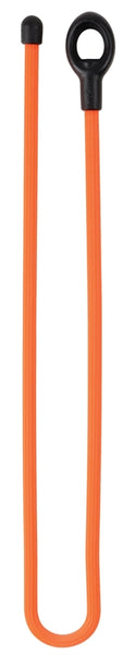 Gear Tie Loopable GLL24-31-2R6 Twist Tie, Rubber, Bright Orange