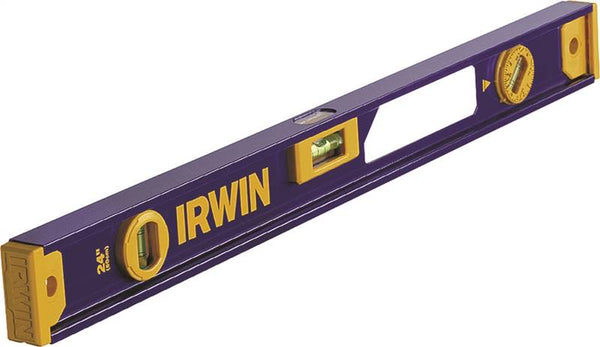 IRWIN 1800990 I-Beam Level, 3-Vial, Aluminum