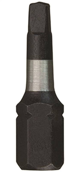 Milwaukee 48-32-4417 Insert Bit, #8, 3/16 in Drive, Slotted Drive, 1/4 in Shank, Hex Shank, 1 in L, Steel