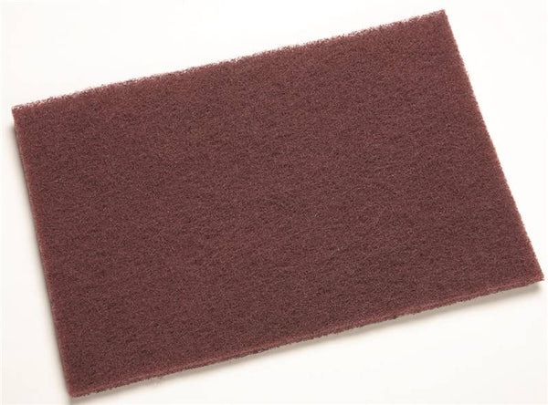 Scotch-Brite 7447 Hand Pad, 9 in L, 6 in W, Very Fine, Aluminum Oxide Abrasive