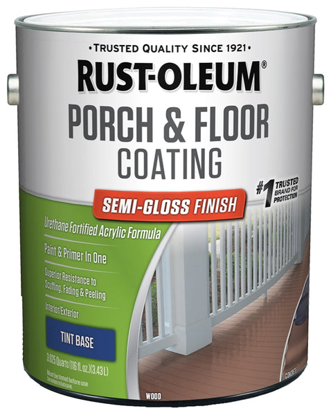 RUST-OLEUM 262361 Porch and Floor Coating, Semi-Gloss, Liquid