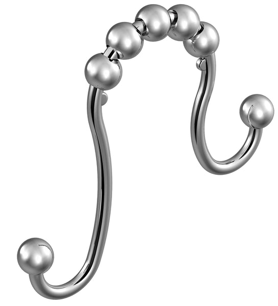 Moen SR2201CH Shower Curtain Ring, Steel, Chrome