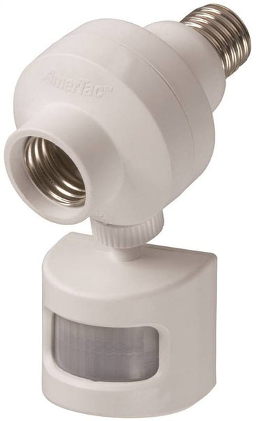 AmerTac OMLC165BC Light Control, 1.25 A, 120 V, Occupancy Sensor, 20 ft Sensing, White