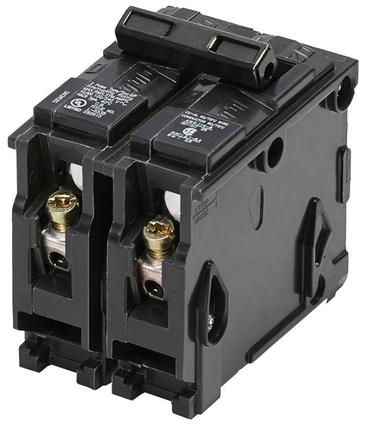 CONNECTICUT ELECTRIC ICBQ220 Circuit Breaker, Interchangeable, Type QP, 20 A, 2 -Pole, 120/240 V, Plug Mounting