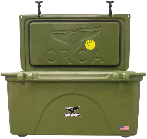 ORCA ORCG075 Cooler, 75 qt Cooler, Green, Up to 10 days Ice Retention