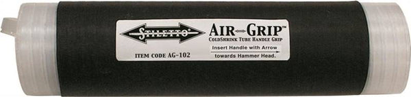 STILETTO AG-102 Handle Grip Wrap Tube, Rubber, Black