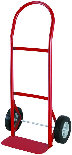 ProSource Hand Truck, 250 lb Weight Capacity, 14 in W x 7 in D Toe Plate, Red