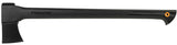 FISKARS 375581-1001 Chopping Axe, 3-1/2 in Cutting Edge, 3.8125 lb Head, Steel Head, Fiberglass Handle, 28 in OAL