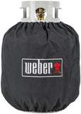 Weber 7137 Tank Cover, 13.9 in L, 13.9 in W, 16-1/2 in H, Polyester, Black