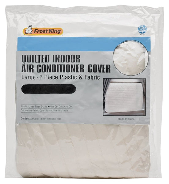 Frost King AC11H Air Conditioner Cover, 20 in L, 28 in W, Plastic, Light Tan
