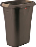 Wastebasket Open 32 Qt Dk Blk